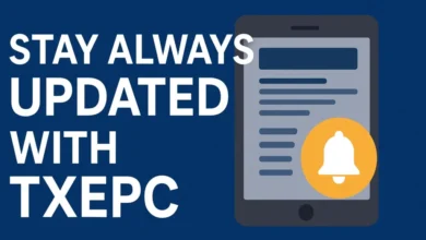 stay updated always txepc